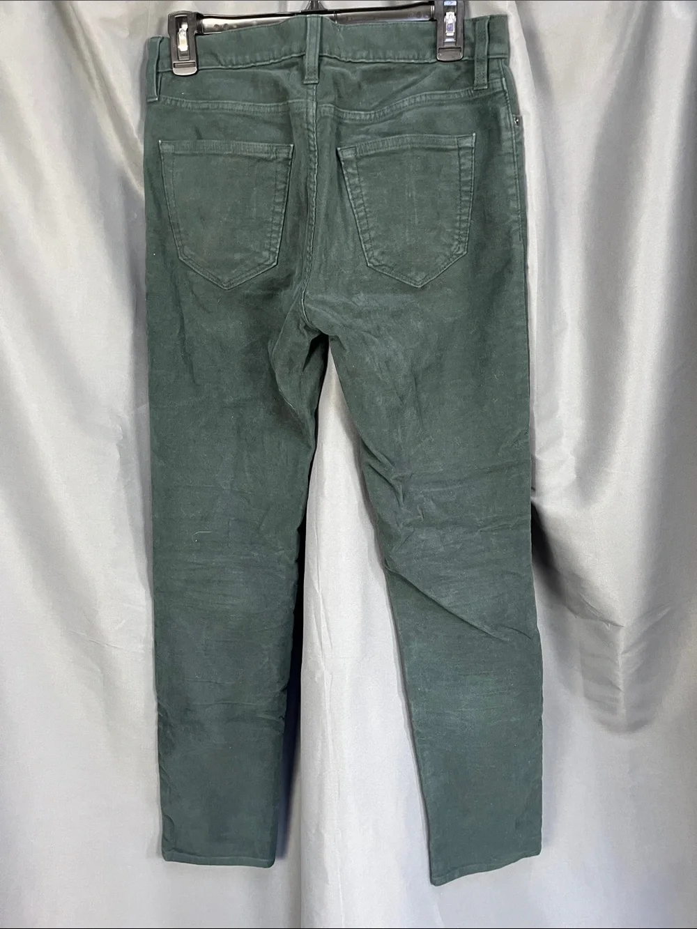 Banana Republic Classic Men's Green brushed velvet pants 29x30